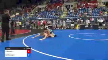 170 lbs Round Of 128 - Joseph Novak, Minnesota vs Codei Khawaja, Indiana