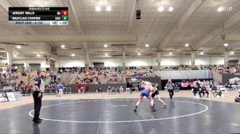 A 150 lbs 1st Place Match - Braylan Cosper, Soddy Daisy High School vs Jeremy Mills, Montgomery Central High School