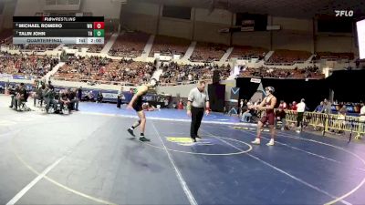 144-D4 Quarterfinal - Talin John, Thatcher High School vs Michael Romero, Winslow High School