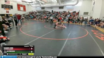 120B Round 3 - Kaden Orr, Natrona County vs Ty Peterson, Cody