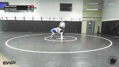 126 lbs Cons. Round 2 - Henry Fallice, Junipero Serra vs Riley Ballard, Gilroy