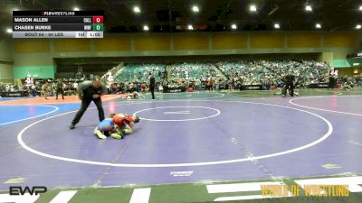 64 lbs 2nd Place - Mason Allen, Callan Wrestling Academy vs Chasen Burke, Wentzville Wrestling Federation