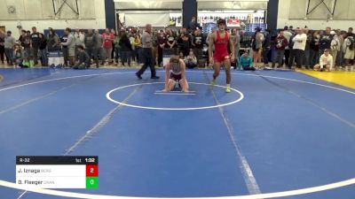 152 lbs R-32 - Jayden Iznaga, Bergen Catholic-NJ vs Devyn Fleeger, Cranberry