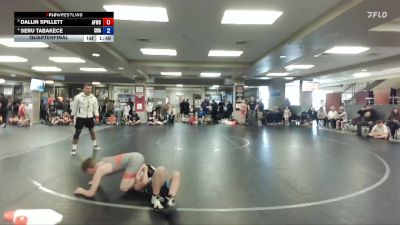 98/108 Quarterfinal - Dallin Spillett, American Falls Wrestling Club vs Seru Tabakece, Sublime Wrestling Academy