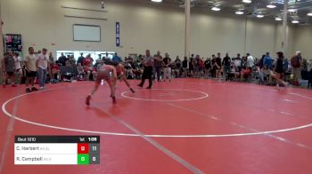 120 lbs Rr Rnd 2 - Caiden Harbert, HS Gladiators vs Rylen Campbell, HS OMP