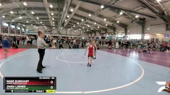 58 lbs Cons. Round 2 - Owen Larned, Falcons Wrestling Club vs Wade Burkhart, Amped Wrestling Club