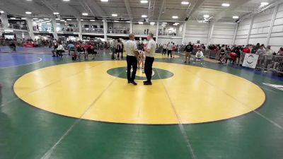 130 lbs Round Of 32 - Ryan Flis, Milford MA vs Jacoby Dove, Coventry RI