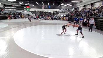 141 lbs Champ. Round 2 - Daniel Aguirre, Northeastern Oklahoma vs Kaden Wallace, Oklahoma City