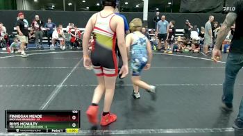 110 lbs Round 7 (8 Team) - Oliver Dolar, The Savage Barn Brothers vs Luka Momcilov, Backyard Brawlers