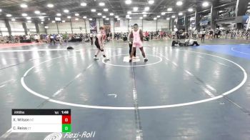 220 lbs Round Of 32 - Xavier Wilson, NC vs Christopher Reiss, CT