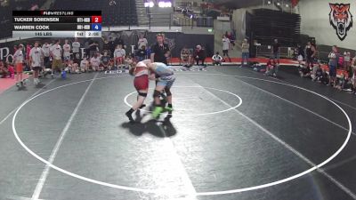 145 lbs Tucker Sorensen, Utah 1 HS Boys vs Warren Cook, Oregon 1 HS Boys