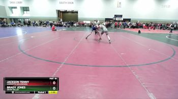 113 lbs Champ. Round 2 - Brady Jones, Grain Valley vs Jackson Tenny, Lafayette (Wildwood)