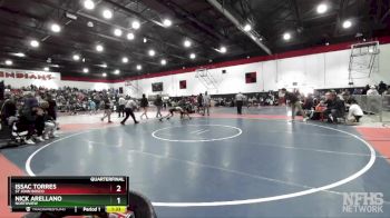113 lbs Quarterfinal - Issac Torres, St John Bosco vs Nick Arellano, Northview