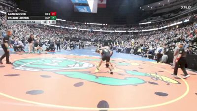 157-3A Semifinal - Adam Moore, Holy Family vs Colton Lucero, Pagosa Springs