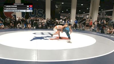 60 kg Champ. Rd Of 64 - Lukas Foster, Izzy Style Wrestling vs Lucas Schulz, Seasons Freestyle Club