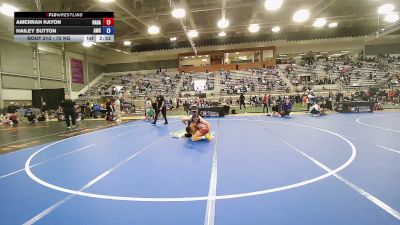 72 kg Champ. Rd Of 32 - Amerrah Kayon, Rabid Dawg vs Hailey Sutton, Argo Wrestling Club