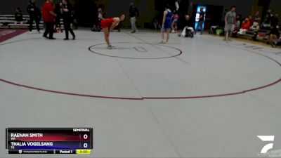 125 lbs Semifinal - Raenah Smith, WA vs Thalia Vogelsang, TX