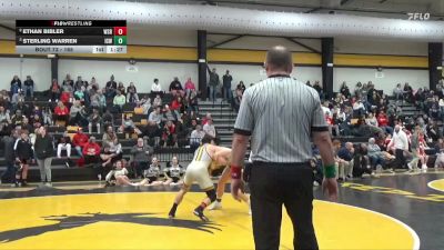 165 lbs Semifinal - Sterling Warren, Iowa City, West vs Ethan Bibler, Waverly-Shell Rock