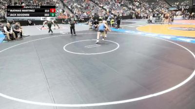 150-5A Cons. Round 1 - Jack Goodwin, Broomfield vs Mathias Martinez, Grand Junction