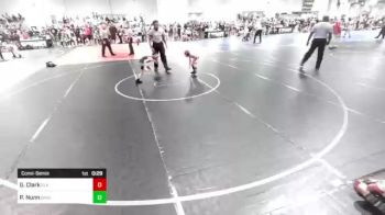 54 lbs Consolation - Garrett Clark, Elk vs Princeton Nunn, Daniel Cormier Wrestling