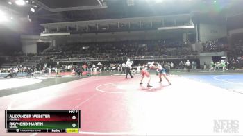 165 lbs Champ. Round 1 - Alexander Webster, Folsom vs Raymond Martin, Sierra