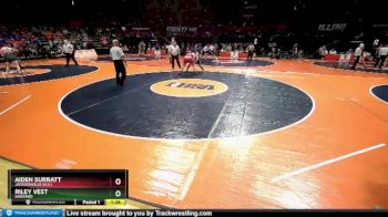 2A 285 lbs Cons. Round 1 - Riley Vest, Harvard vs Aiden Surratt, Jacksonville (H.S.)