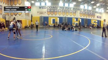 150 Blue Cons. Semi - Breckin Lukanich, Bartram Trail H.S. vs Tyrell Jacobs, Camden