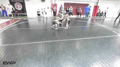 37 lbs Rr Rnd 3 - Miles Gerdts, Huskey Wrestling Club vs Colt Manuel, Blackwell Wrestling Club
