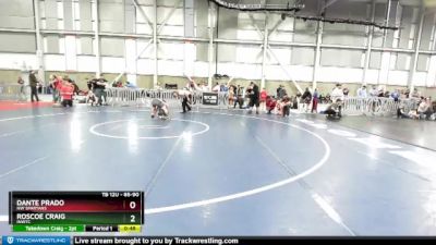 85-90 lbs Round 1 - Roscoe Craig, INWTC vs Dante Prado, NW SPARTANS