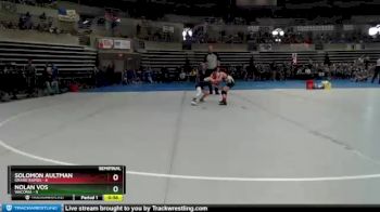 60 lbs Semis (4 Team) - Solomon Aultman, Grand Rapids vs Nolan Vos, Waconia