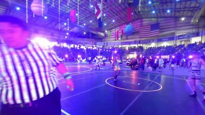 95 lbs Consi Of 4 - Justice Collins, Hugoton WC vs Areson Green, Gering WC