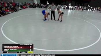 144 lbs Champ. Round 2 - Mason Petersen, The Underground Wrestling Club vs Brady Jackson, Florida