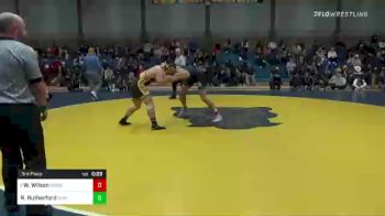 185 lbs 3rd Place - Wesley Wilson, Morro Bay vs Ryan Rutherford, Bishop Manogue (NV)