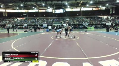 114 lbs Cons. Round 2 - Anabelle Andrews, Thunder Ridge vs Dakota Suter, Meridian