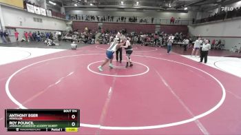 285 lbs Cons. Round 3 - Roy Pouncil, American Leadership Academy Gilbert vs ANTHONY EGER, Mogollon