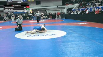 1A-4A 165 Quarterfinal - Alex Bacon, Bayside Academy vs Jake Ayers, St. John Paul II
