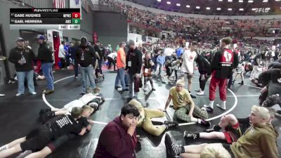 45 lbs Champ. Round 1 - Gabe Hughes, Mineral Point Wrestling Club vs Gael Herrera, Arcadia Wrestling Club