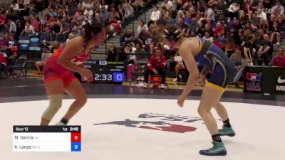 68 kg Quarterfinal - Marilyn Garcia, California vs Katerina Lange, Minnesota Storm