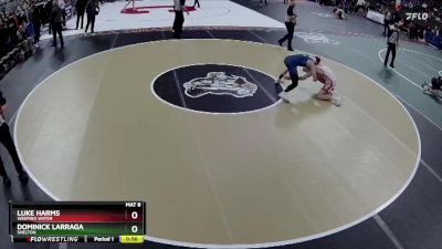 5th Place Match - Dominick Larraga, Shelton vs Luke Harms, Weeping Water
