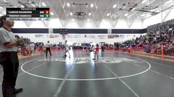 Boys 122 lbs Semifinal - Landon Salindong, Durham Boys vs Trenton Vannucci, Paradise Boys