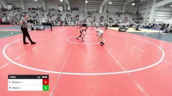 113 lbs Consi Of 32 #1 - Gage Swank, PA vs Maxwell Beck, OH