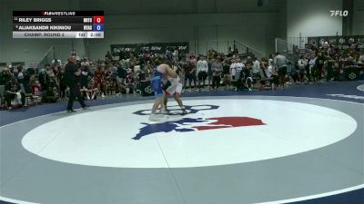 Champ. Round 2 - Riley Briggs, NMU-National Training Center vs Aliaksandr Kikiniou, NYAC