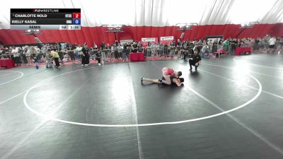 110 lbs Semis - Charlotte Nold, Beat The Streets Chicago vs Kielly Kasal, Ubasa Wrestling Academy