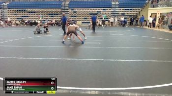 120 lbs 1st Place Match - James Hanley, Landon School vs Jake Tamai, Mount Saint Joseph