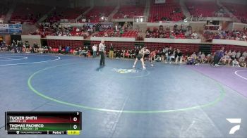 150 lbs 2nd Wrestleback And Semi-finals(16 Team) - Thomas Pacheco, Amarillo Tascosa vs Tucker Smith, Lubbock