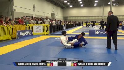 Wallace Henrique Nunes Ourique vs Carlos Alberto Oliveira Da Silva 2025 World Master IBJJF Jiu-Jitsu Championship