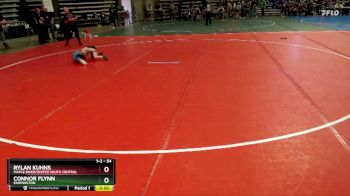 54 lbs Semifinal - Connor Flynn, Farmington vs Rylan Kuhns, Maple River/United South Central