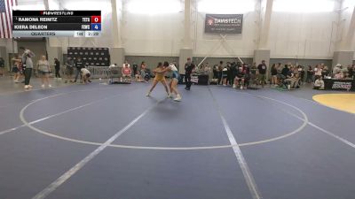 125 lbs Quarters - Ramona Reinitz, Team Takedown vs Kiera Deleon, Fighting Squirrels Wrestling Club