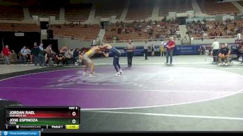 D3-138 lbs Quarterfinal - Jose Espinoza, Yuma vs Jordan Rael, Sahuarita Hs