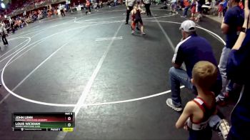 53 lbs Cons. Round 2 - Louis Wickham, Norris Wrestling Club vs John Lehn, Nebraska Wrestling Academy